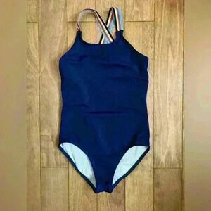 Kanu Surf Girls Maggie UPF 50 Sport Athletic One Piece Swimsuit SIZE 10 girls